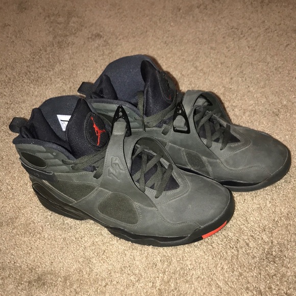 jordan 8 olive green